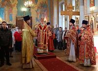 Архиерейское богослужение в Ивановском 